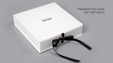 white packaging box
