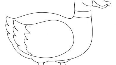 Cute Duck Drawing For Kids | Drawing For Kids Tutorial