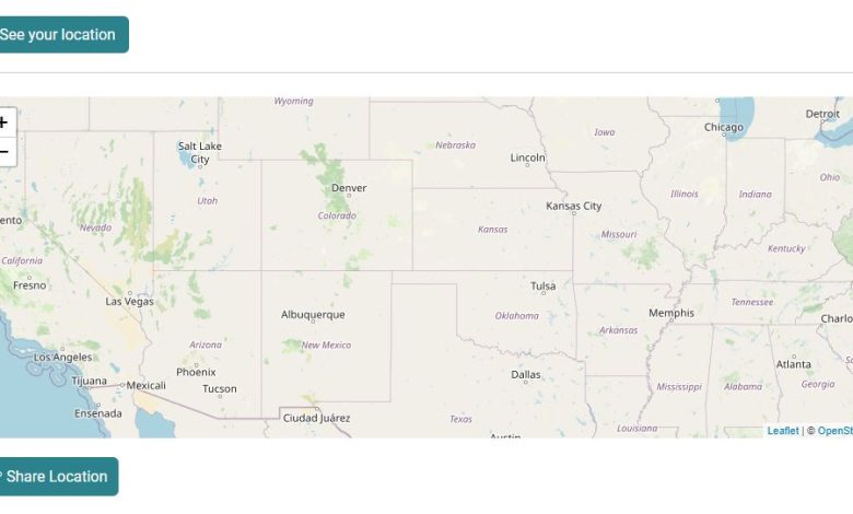 location address